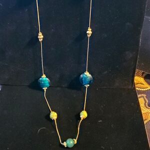 Gold tone 60 inch necklace